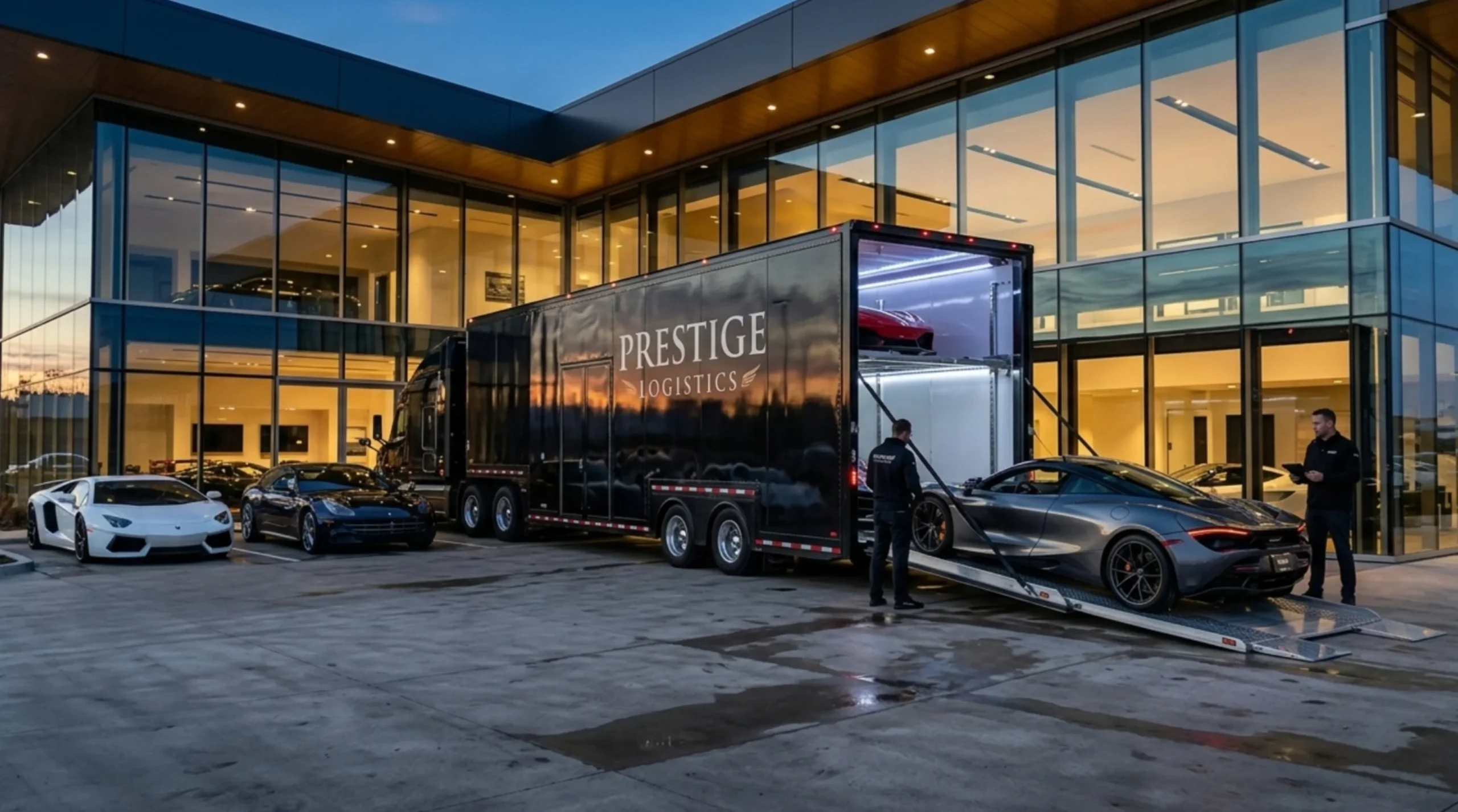Prestige Enclosed Car Hauler
