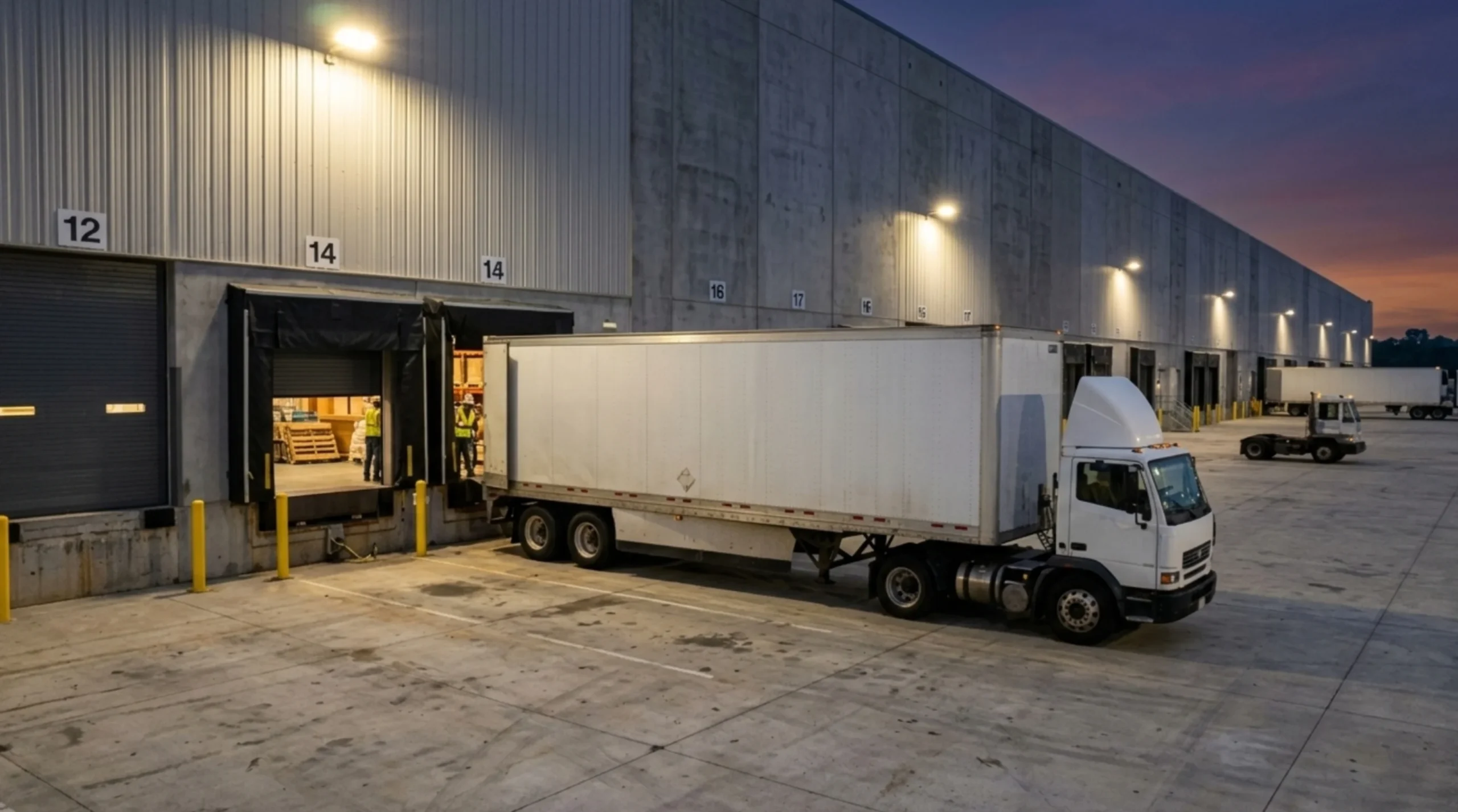 53ft Dry Van Loading Dock Operations