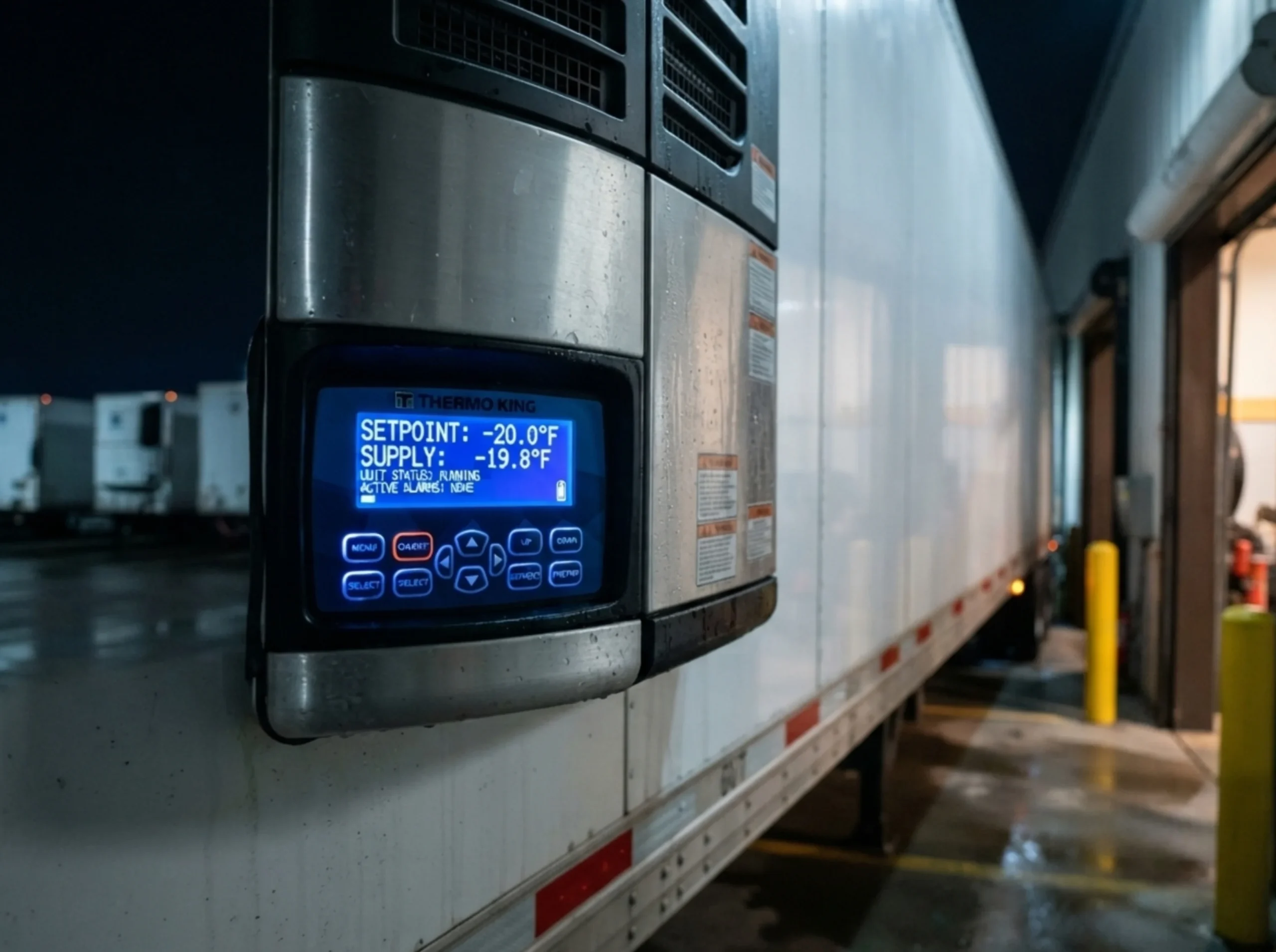 Reefer Temperature Display