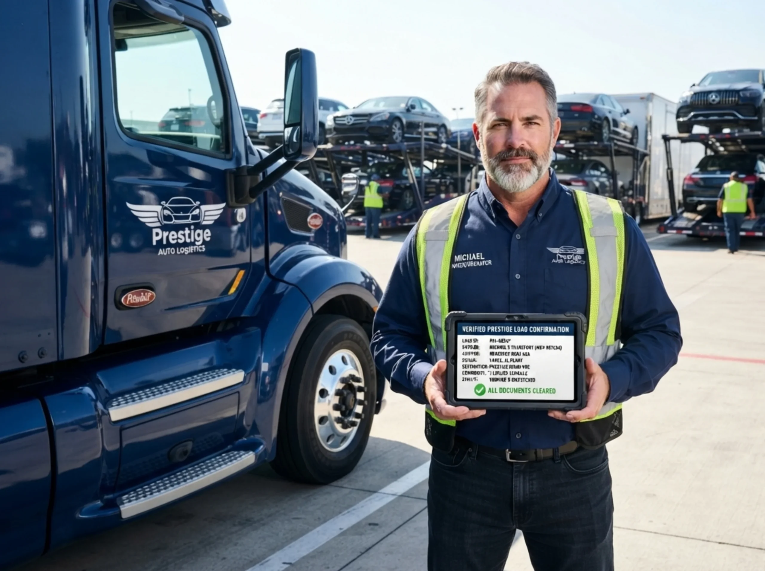 Verified Carrier Driver Ready For Load Dispatch